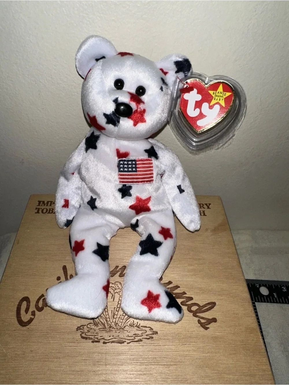 1997 Ty Beanie Baby Glory the Bear